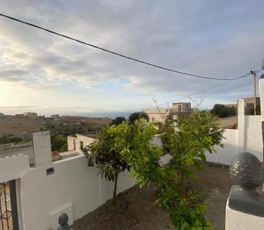 Ksar es Seghir House | Family home - Large terrace 10 min from the beach