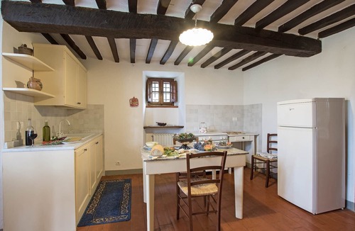 Casorbica-Salcotto Villa | Historic 14th Century Church Villa with Private Pool in vineyard near Cortona