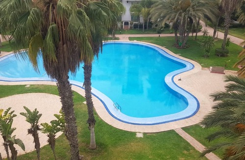 Secteur Touristique Apartment | Homerez - Nice appartement for 3 ppl. with shared pool and sea view at Agadir
