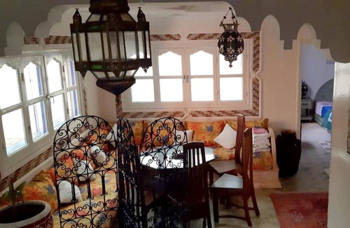 Mirleft House | Homerez - Spacious house for 7 ppl. with garden and terrace at Mirhleft