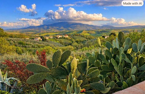 Gualdo Cattaneo Apartment | Locazione Turistica Spaccarotella Terrazzo con Vista su Gualdo Cattaneo