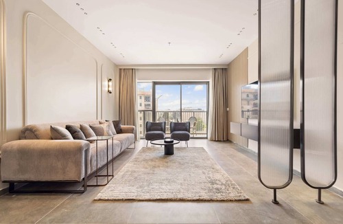 Jerusalem City Centre Condo | Luxurious 3th-Floor 2BDR in Savyon View Tower by Isrentals