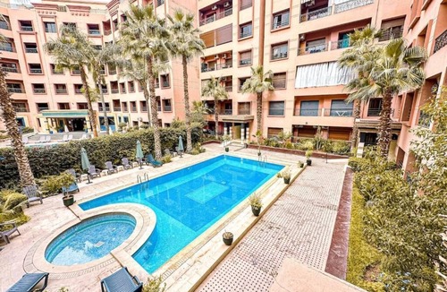 Hivernage Condo | Luxury 2-bedroom Appartement with Pool Hivernage Marrakesh
