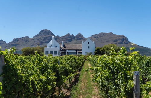Stellenbosch Villa | Luxury 7-Bedroom Manor on Stellenbosch Wine Estate, Mountain & Vineyard Views