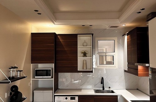 Riyadh Apartment | Luxury apartment with three bedrooms, dining room and living room