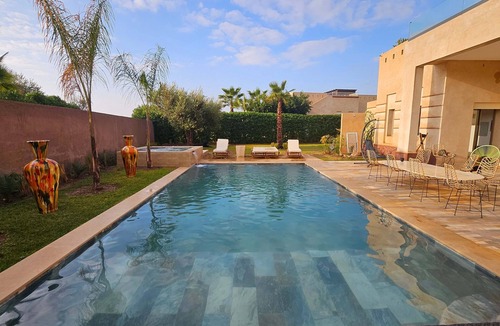 Zaouia Sidi Abdallah Ben Sassi House | Charming villa with pool and spa, rooftop bar with Atlas view - 3 Suites