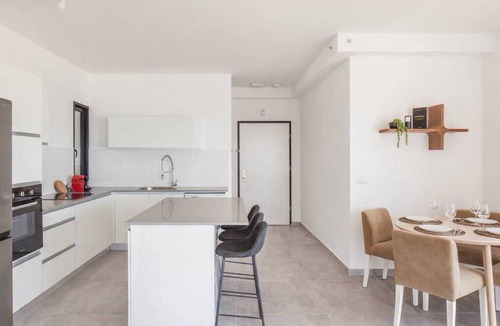 Bat Yam Apartment | Magical 4BR APT With Panoramic Sea View | Mamad