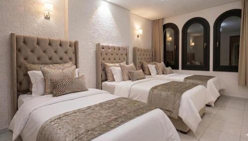 Restinga Smir Apartment | Magnifique appartement Bahia Smir pieds dans l eau Plage Al Amin 2 chambres, 2 salons