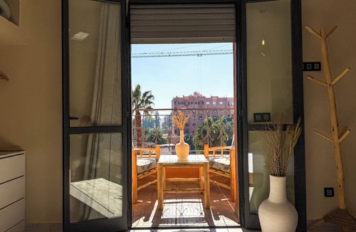 El Hara Condo | Majorelle Gueliz Appartement de Luxe-Vue Splendide