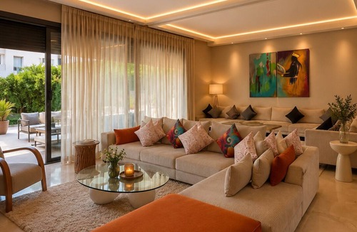El Makina House | Marrakech-style villa with pool, hammam, and sauna