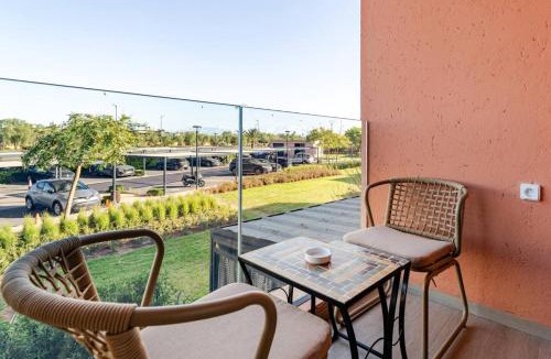 Tassoultante Apartment | Marrakesh, Noria Residence, Luxury 1BR, Atlas View