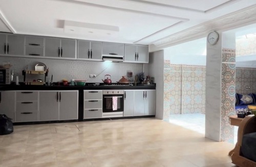 Lamharza Essahel House | Mini Villa Les Perles De Sidi Rahal direct access to the beach with AC, WiFi