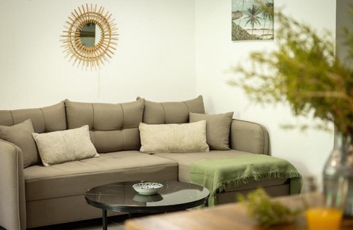Haifa Apartment | Modern 2BR Apartment Near Baháʼí Gardens Haifa