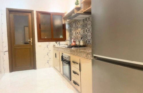 Cite Essalam Apartment | Modern Wi-Fi, Agadir, 10 min Beach, Netflix, IPTV, First floor. 93m2. Balcony.