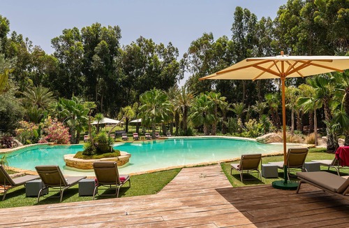 Sidi Kaouki Villa | My Rental Homes - Le Jardin Mogador private pool large garden with lake