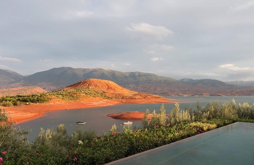 Bine el Ouidane Villa | My Rental Homes | Villa El Ouidane privace lake access private pool