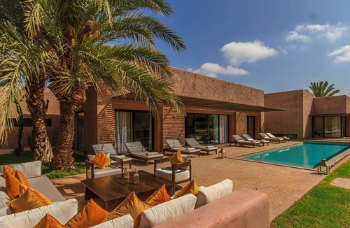 Tameslouht Villa | My Rental Homes - Villa Azizi with two pools and garden