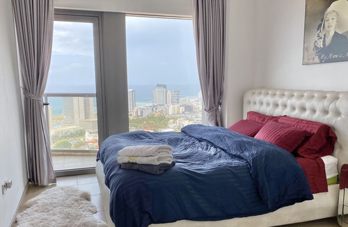 Jaffa Apartment | Neve Zedek Luxury 2 Bedrooms 2 Bath +Pool/Gym/Park 20+ Floor