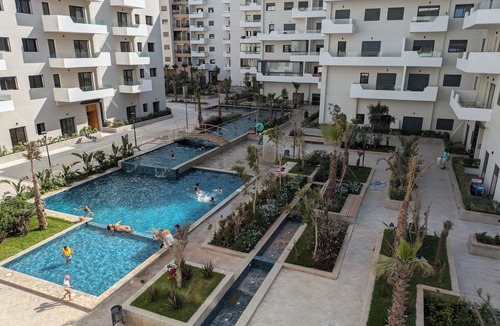 Ain Harrouda Apartment | New apartment in residence with swimming pool - 2 bedrooms + mezzanines