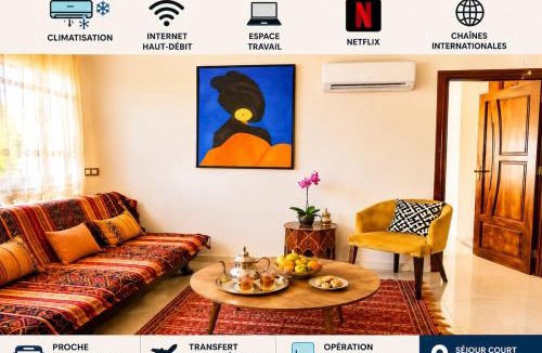 El Jadida Apartment | Plage, centre-ville et commerces à pied, Appartement cosy tout confort avec Wi-Fi haut débit, Netflix et climatisation