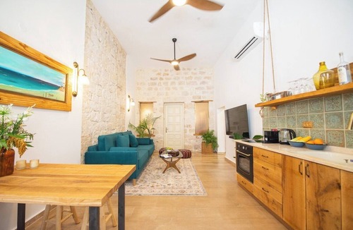Haifa Apartment | Port city haifa-Downtown Urbn Oasis w heated Pool