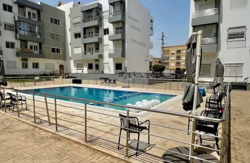 Mohammedia Apartment | Relaxing stay - Swimming pool, Balcony & Near the sea