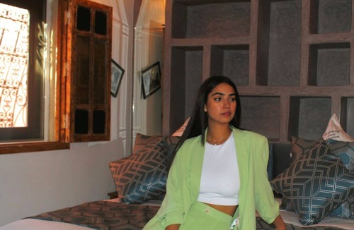 Mechouar-Kasbah Bed & Breakfast | Riad Luxe Location LE Grizzly - Chambre LA Mamounia
