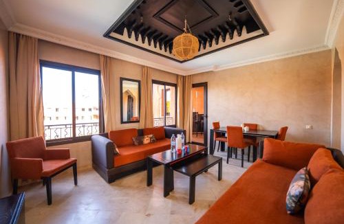 Douar Sidi Youssef Ben Ali Apartment | River Palm, bel appartement 2 ch Piscine résidence