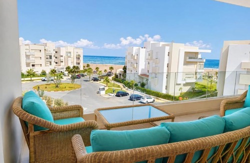 Lamharza Essahel Apartment | Sidi Rahal Beach Blue view, Beach & Pool & sea
