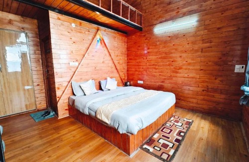 Fagu Cottage | Snowind Cottages - Double Room with Mountain View