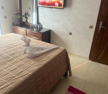 Tangier Apartment | Spacious Appartment in the heart of Tangier with 2 living rooms, 2 bedrooms KING SIZE beds, 2 baths, 2 patios
