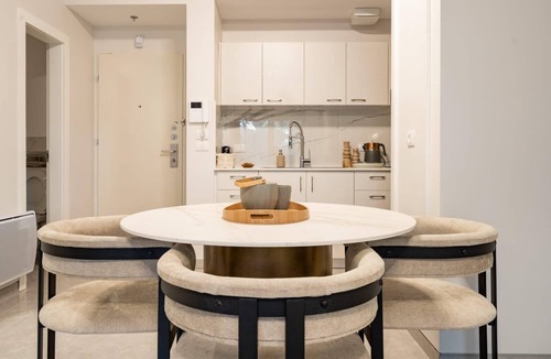 Mea She'arim Apartment | Splashy 1 Bedroom on Haneviim Street in City Center with Private Heated Pool