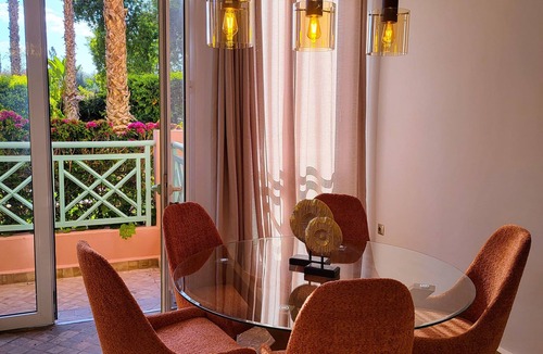 Hivernage Apartment | SUN apartment in Marrakech with garden and pool access