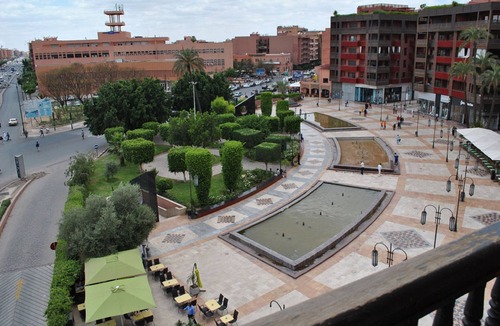 El Hara Apartment | T2 Conveniently located downtown Gueliz-plaza/limit wintering near Medina &