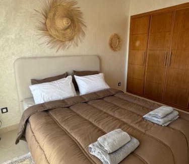 La Nouvelle Ville Ibn Batouta Apartment | T2 moderne avec vue mer - Résidence avec piscine