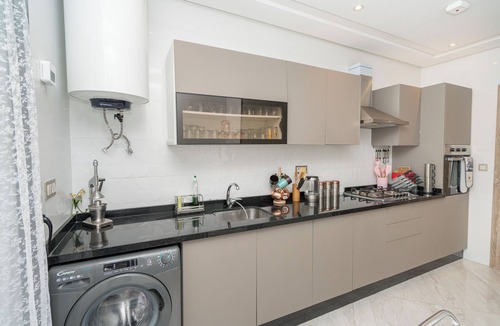 Bni Makada Apartment | Upscale apartment with large balcony in the heart of the city