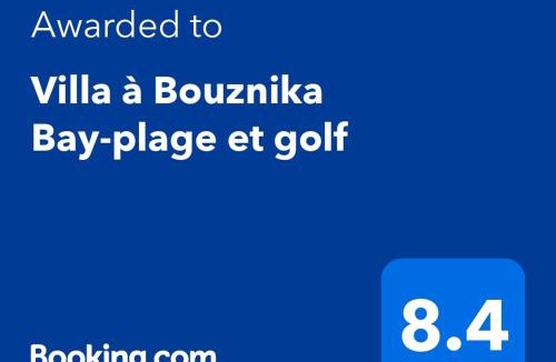 Cherrat Villa | Villa à Bouznika Bay-plage et golf