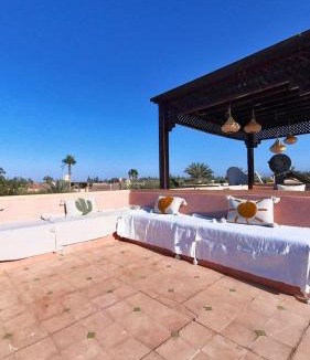 Oulad Hassoune Villa | Villa Belle vue - with a private & Heated pool