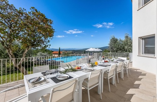 Ponte Buriano Villa | Villa Chimera White 16 with Pool & Gym, Arezzo, Italy