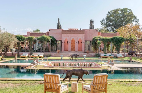 Marrakech Villa | Villa Dihya pool and jacuzzi - My Rental Homes