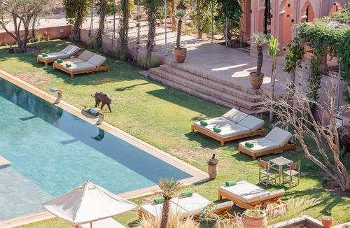 Marrakech Villa | Villa Dihya pool and jacuzzi - My Rental Homes