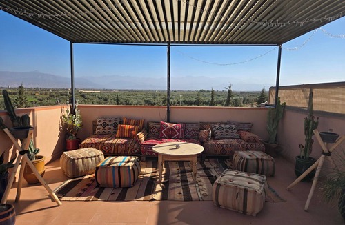 Sidi Abdallah Ghiat Villa | Villa Gan Atlas - Luxury, pool, 7 suites, 14 pers. quiet & nature Marrakech