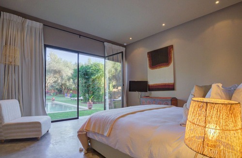 Chwiter Villa | Villa Jardin BLEU in the countryside of Marrakech with private pool