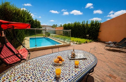 Oulad Azzouz House | Villa moderne avec piscine privée Dar Bouazza proche Casablanca et plage