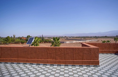Sidi Abdallah Ghiat Villa | VILLA NOÛR PALACE with jacuzzi pool in Marrakech, Quiet, view of the High Atlas mountains