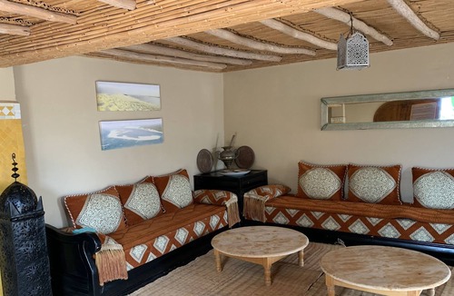 Tiznit House | Villa pool facing the ocean in Aglou south of Agadir. Direct beach access