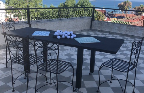 Malabata Villa | Villa rooftop with magnificent view over the bay of Tangier