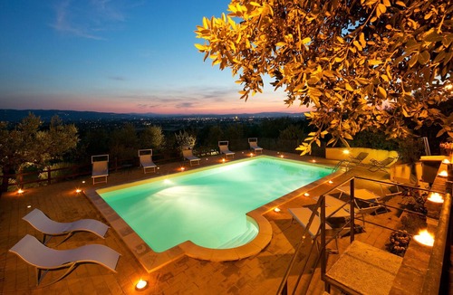 Assisi Villa | Villa with pool surrounded by an olive grove