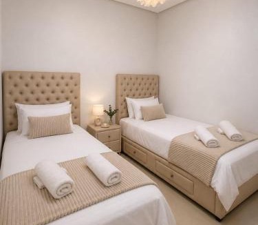 Lamharza Essahel Apartment | VIVASTAY - 2 chambres avec Accès Direct Plage & Grandes Piscines-