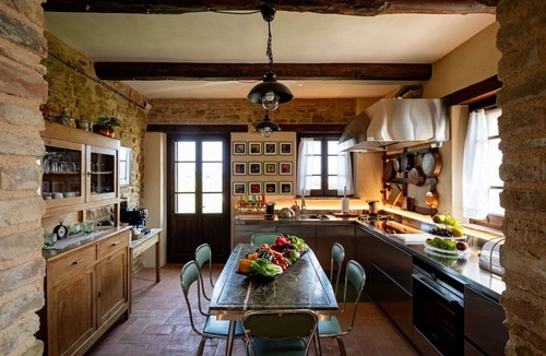 Castel Ritaldi Villa | Wonderful private villa with WIFI, A/C, private pool, TV, patio and panoramic view, close to Spo.